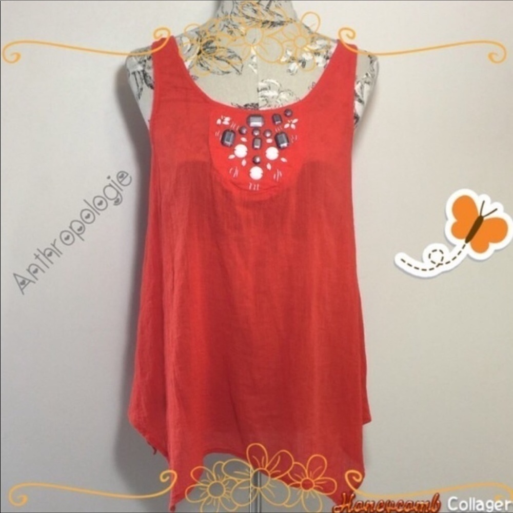 ANTHRO Edme & Esylite Embellished Top 2